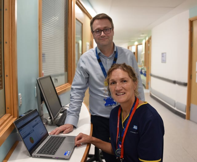 Charity buys new £12,000 computer system for Musgrove Park Hospital