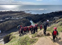 Students cross the border for residential trip