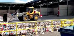 Behind the scenes of a waste recycling centre
