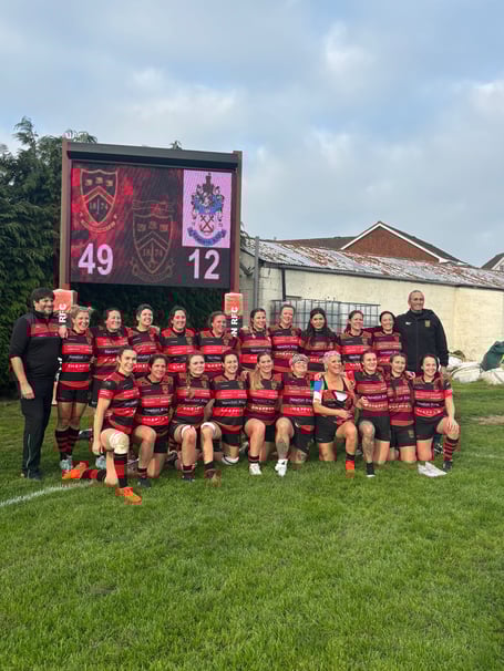 Wellington Vixens' winning squad