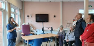Guided tour of community hospital for open day