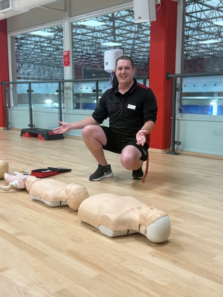 Sessions took a look at how to perform CPR on adults, children and even babies.