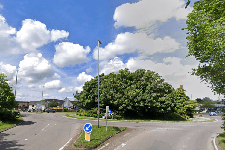 Reports have been received that cars are “doughnuts around the roundabout up by the Travelodge” in Wellington. (Picture: Google Maps.)