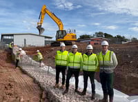 Work begins on new units at business park