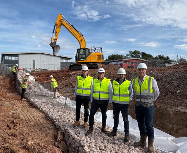 Work begins on new units at business park