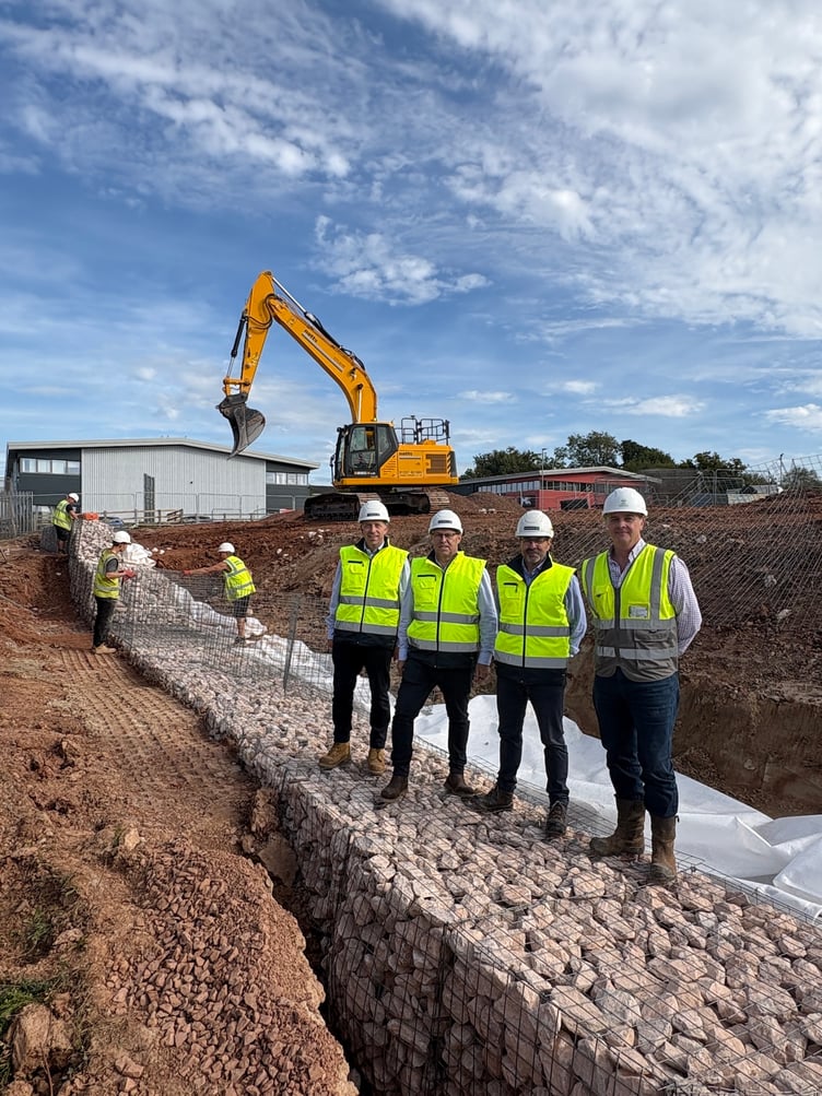 Work will be done by Devon Contractors Ltd on behalf of Summerfield Commercial.