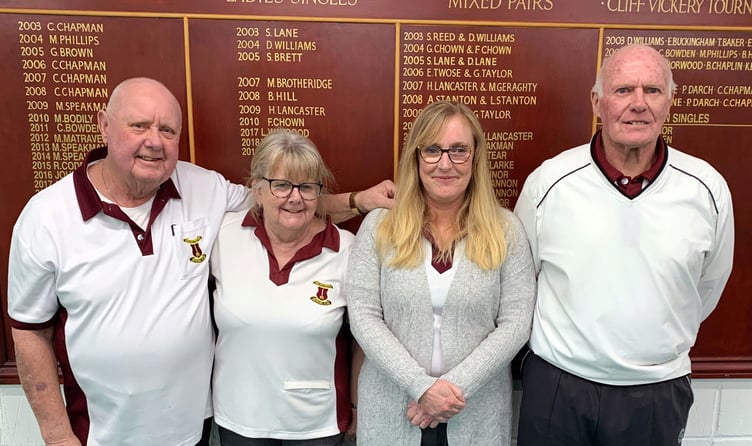 Eagles - Steve Lovell, Janet Lovell, Sally Waygood and Nick Channon