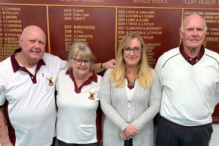 Eagles - Steve Lovell, Janet Lovell, Sally Waygood and Nick Channon