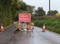 Spun lorry causes closure of Wellington Hill