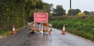 Spun lorry causes closure of Wellington Hill