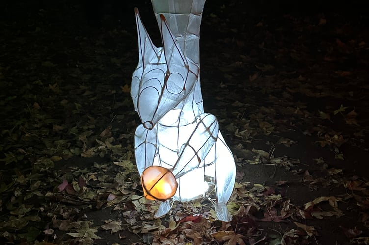 The event featured a story tell sharing a tale of The Squirrel and the Lost Treasure. 