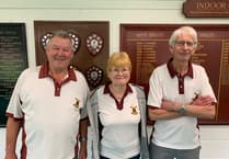 Gibson triumphs against May in singles battle