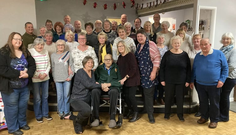 Former and current employees of Relyon and Pritex coming together for last year's reunion.