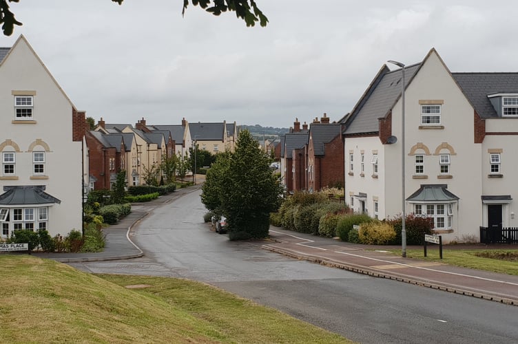 Nearly 2,000 more new homes like these on the Longforth Farm estate are being proposed in Wellington.