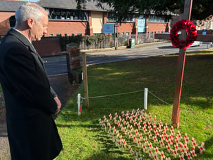 MP Gideon Amos: Back to work in Westminster as Remembrance day looms