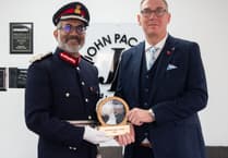 Wellington musical instruments manufacturer hosts Lord Lieutenant after winning award