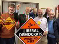 Lib Dem candidate wins by-election with more than half of the votes