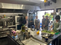 Anniversary meal for town's food charity