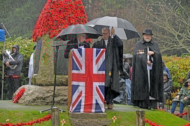 A service was also held on Remembrance Sunday (November 9) at Wellington Park.