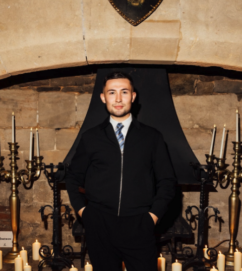 Flynn West was invited by TikTok to visit the castle used for BBC show The Traitors.