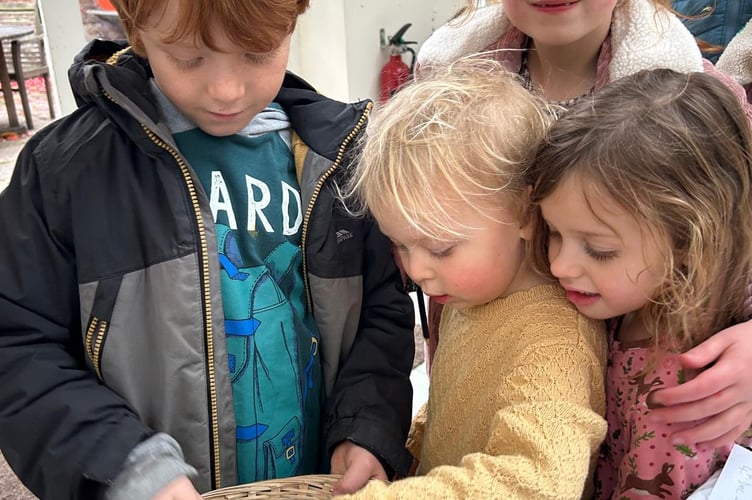 Snacks and drinks were offered at The Orangery for those who attended the trail.