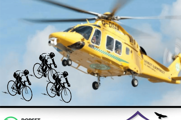 Three Moorland Federation headteachers are to cycle between all eight of its schools to raise funds for an air ambulance charity.