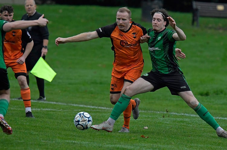 Action from Wellington's home game against Ivybridge last Saturday