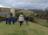 Celebrating town's walking offering