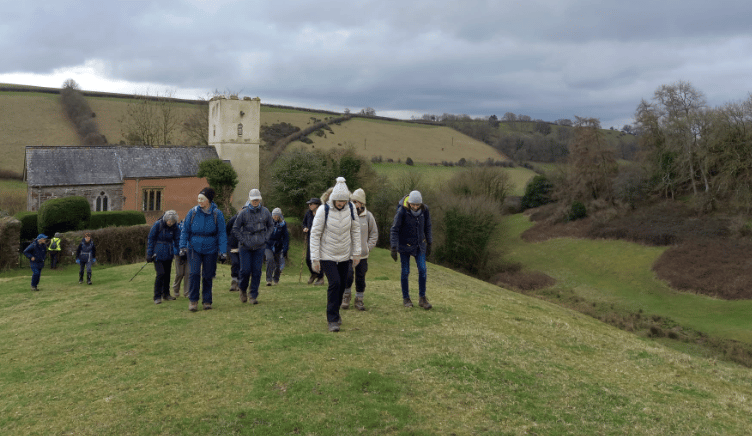 Wivey Walkers is holding a New Year celebration of walking opportunities in Wiveliscombe.