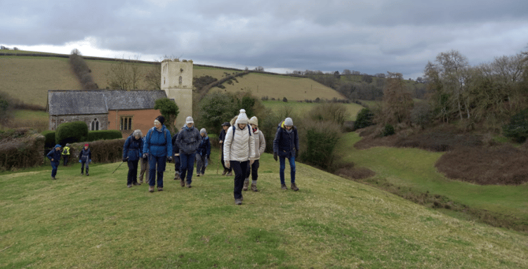 Wivey Walkers is holding a New Year celebration of walking opportunities in Wiveliscombe.