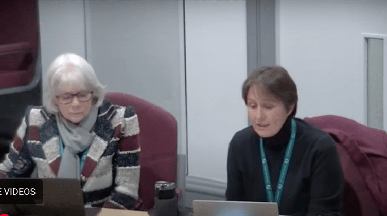 Somerset director of public health Alison Bell (right) defending a pharmaceutical needs assessment which says Wellington has enough pharmacies.
