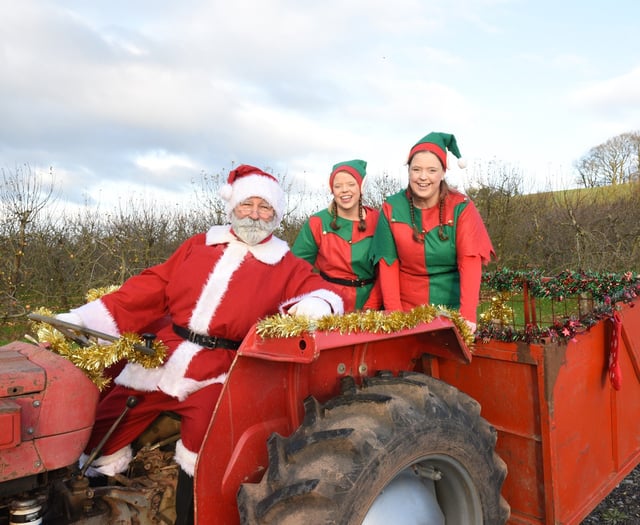 Father Christmas to arrive at farm shop in mystery transport