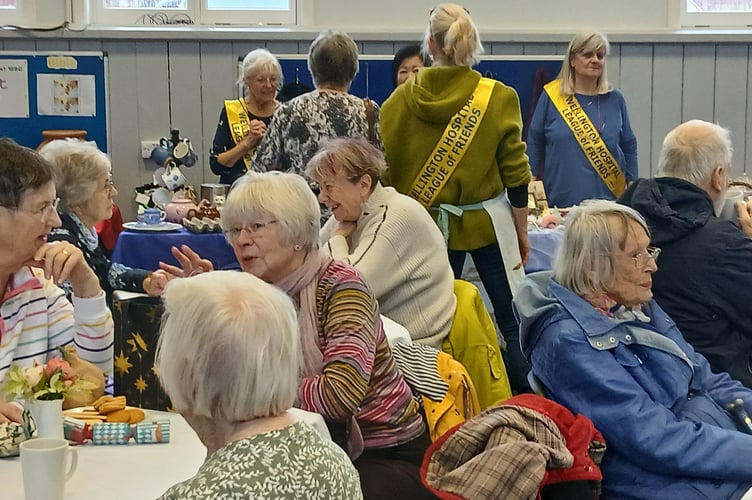 The Christmas Coffee morning was well received.