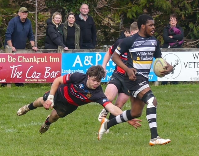 Louie Justice (left) - snapped up early try for Wellington