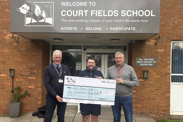 School receives £1,050 donation in memory  of George Govier