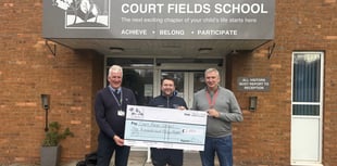 School receives £1,050 donation in memory  of George Govier