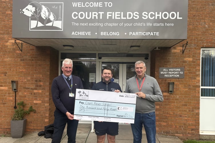 Court Fields School have received a kind donation from the Govier family.