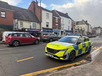 Police presence in Wellington town centre