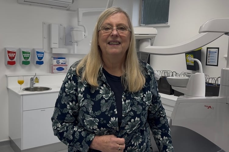 Heather Bubb is a new patient at Wellington Dental Care.