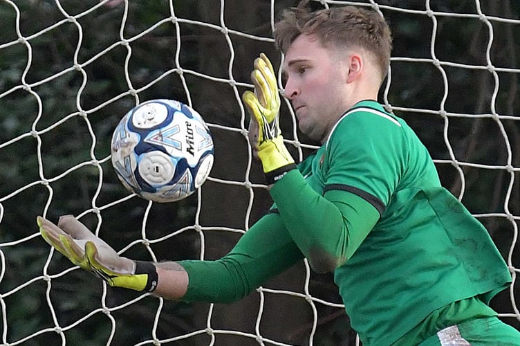 Wellington goalkeeper Jack McAndrews