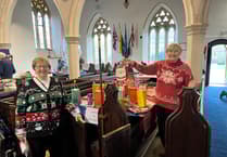 Villagers raise £1.6k from Christmas fayre for Blackdown Hills churches