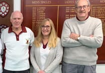 Woodpeckers in full flight against Allstars