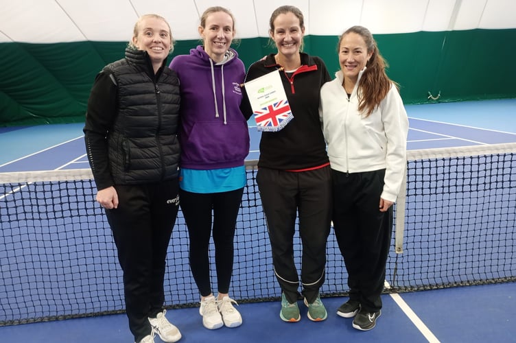Left to right: Kerry Quirk, Elizabeth Deem, Natalie Ackland and Maia Dunn