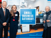 Woman receives recognition for small business
