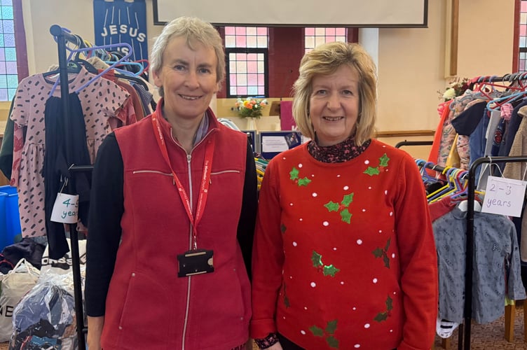 Helena Power and Stephanie Vine founded the baby clothes swap in 2022.