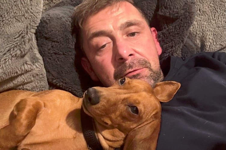 Molly frequently joined Stephen on his fishing trips and was a beloved member of the family.