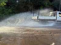 Heavy overnight rain causes flooding across town