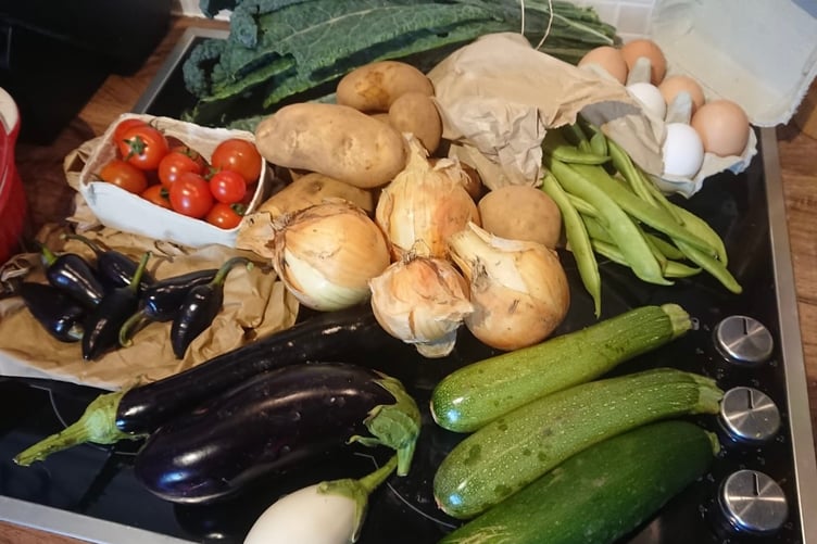 The local community farm, in the centre of the Green Corridor, provides vegetables for a number of months a year for local people