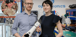 Bionic arm girl's Christmas wish comes true