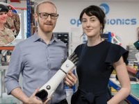 Bionic arm girl's Christmas wish comes true
